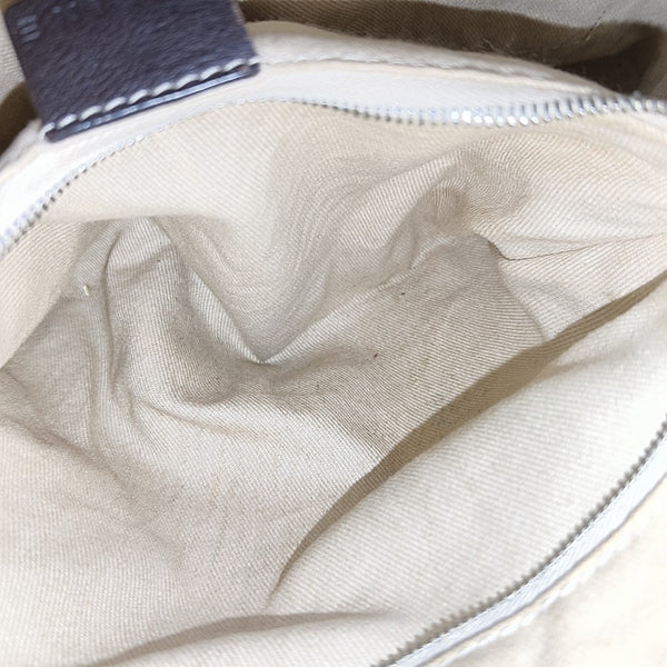 Coated Canvas Tote Bag Beige