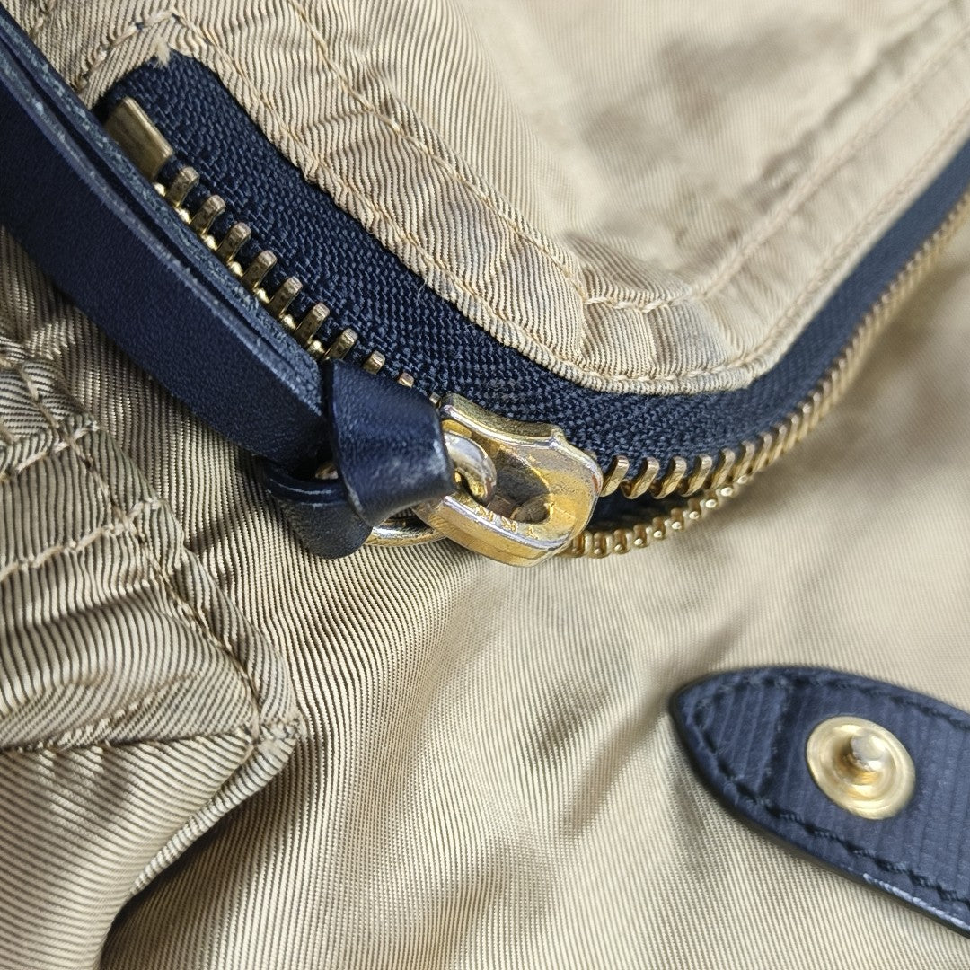 The Rucksack Medium Nylon Gold