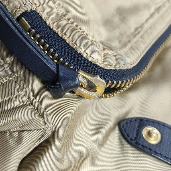 The Rucksack Medium Nylon Gold