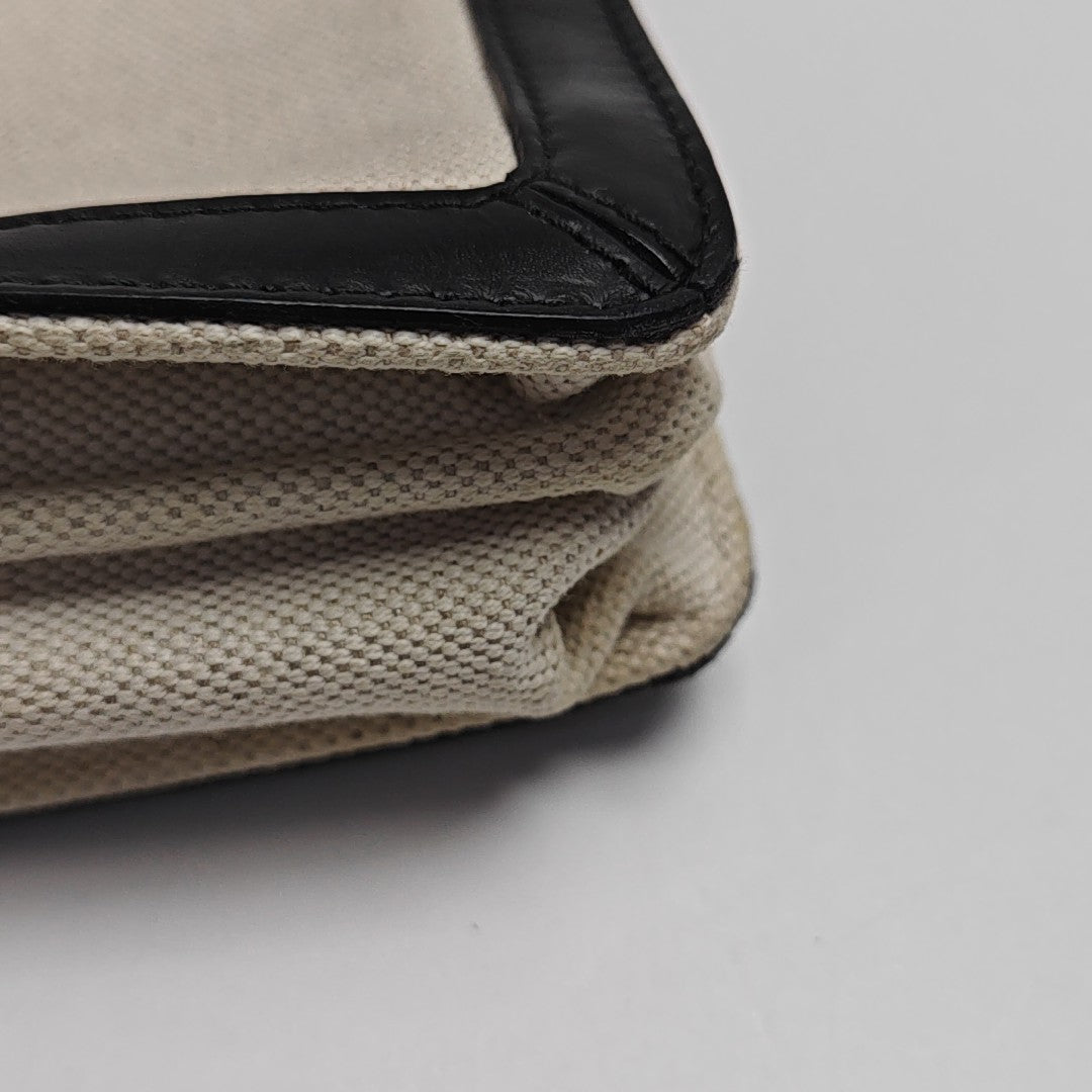 Pochette Medium Canvas Beige