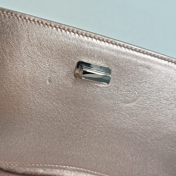 Quilted Lambskin Shoulder Bag Pink