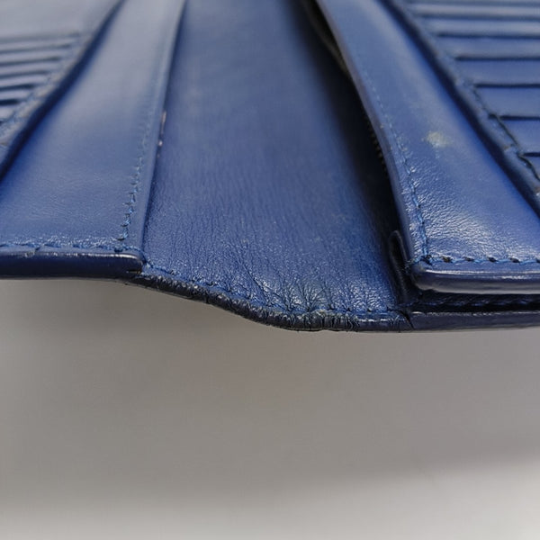 Calfskin Wallet Blue