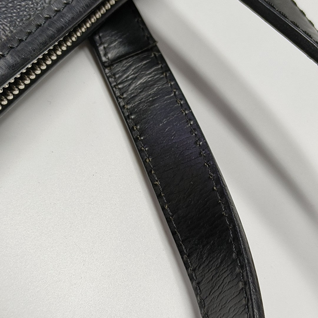 TADAO MM Damier Graphite Coated Canvas Gray