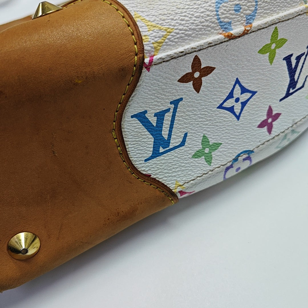 LV × TM JUDY MM Monogram Coated Canvas White