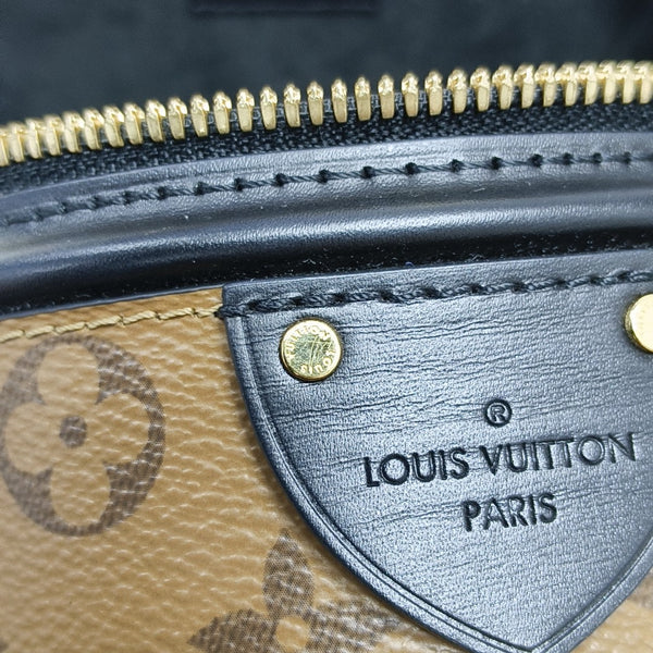 CANNES PM Monogram Coated Canvas Brown