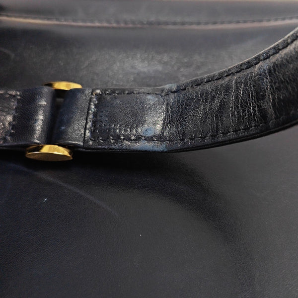 Calfskin Shoulder Bag Blue