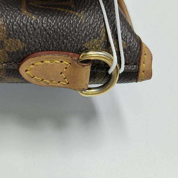 FOLD ME Monogram Coated Canvas Brown