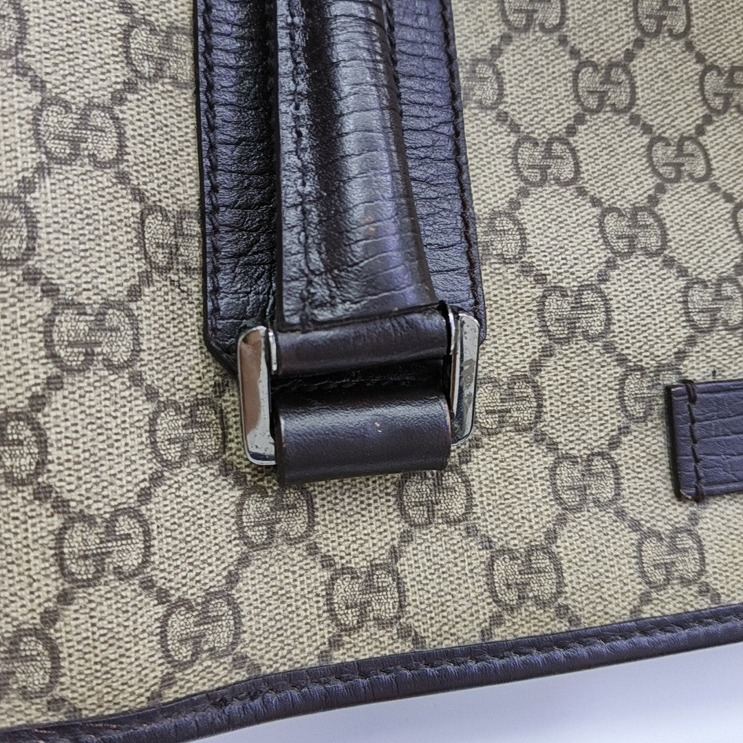 Sherry Monogram Coated Canvas Brown