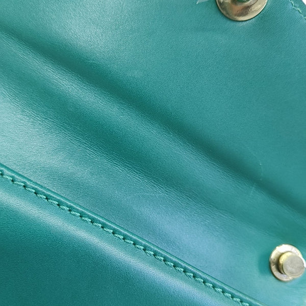SERPENTI FOREVER Small Stingray Leather Green