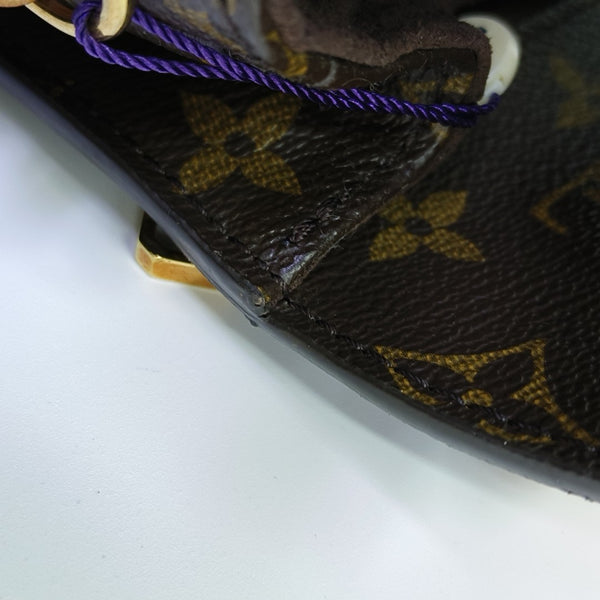 MÉTIS MM Monogram Coated Canvas Brown
