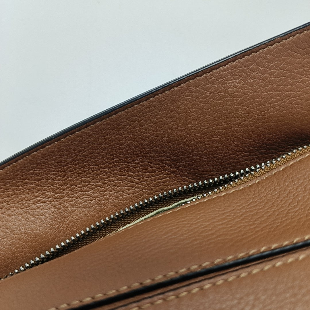Puzzle Small Calfskin Brown