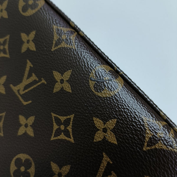 MARIGNAN Monogram Coated Canvas Brown