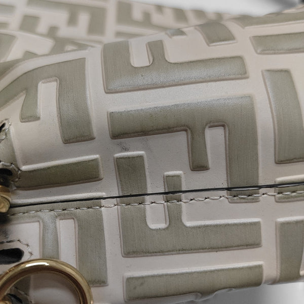 Mon Tresor Mini Calfskin Beige