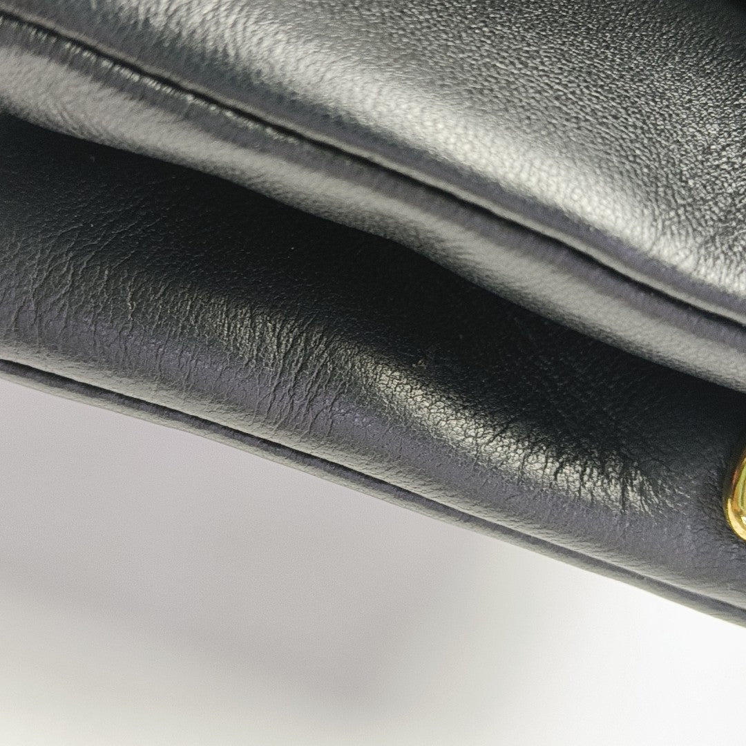 COUSSIN Lambskin Black
