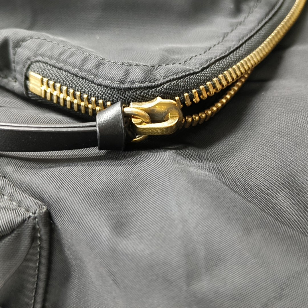 The Rucksack Nylon Black