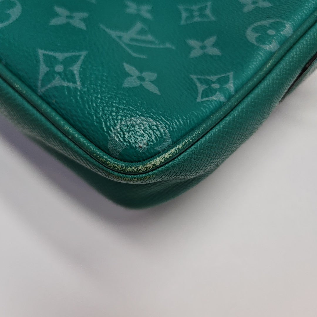 OUTDOOR Monogram Calfskin Green