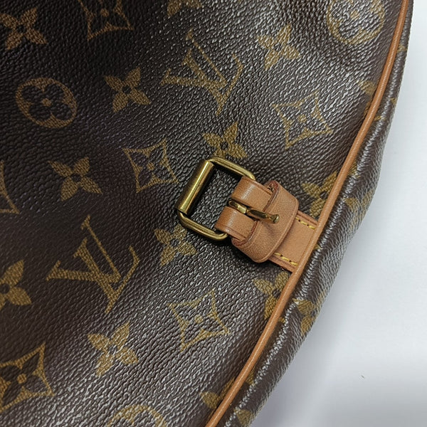 SAUMUR 30 Monogram Coated Canvas Brown