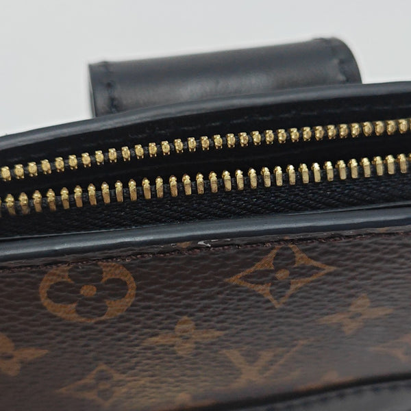TRUNK Monogram Coated Canvas Brown