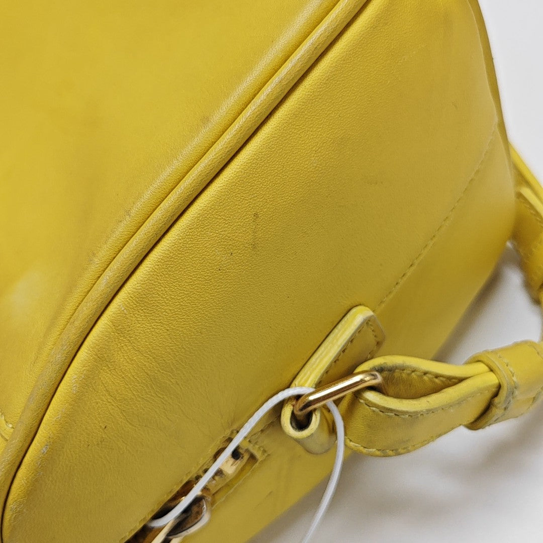 DUFFLE Calfskin Yellow