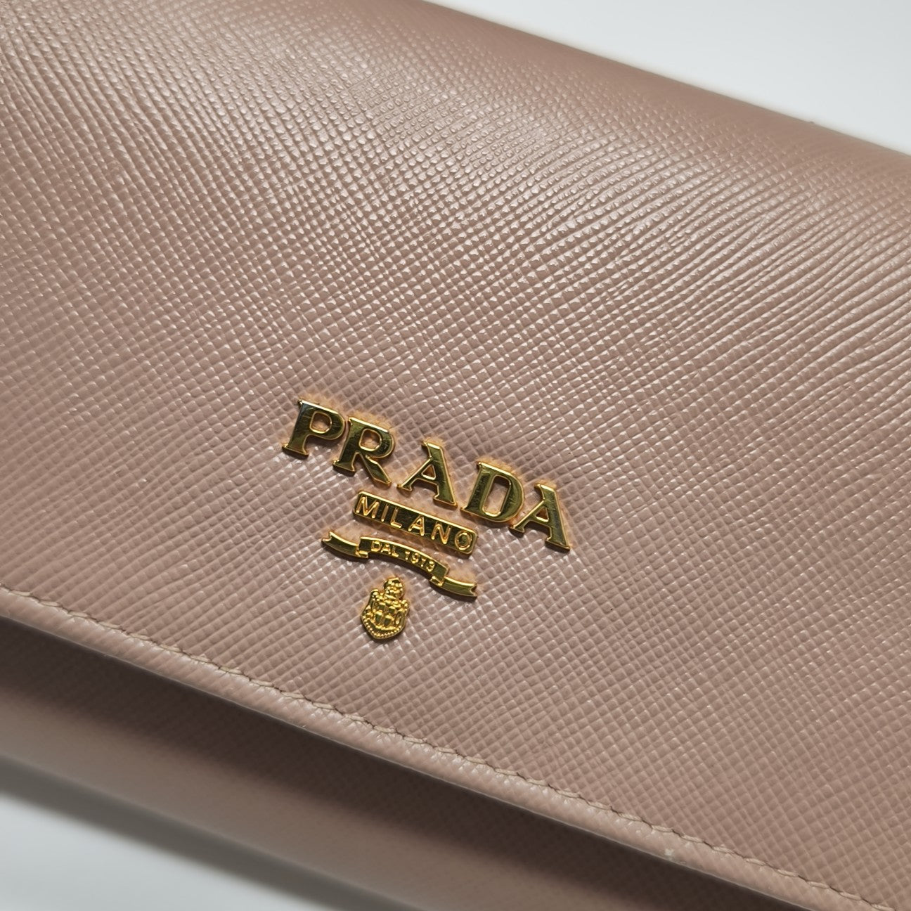 Saffiano Calfskin Wallet Pink