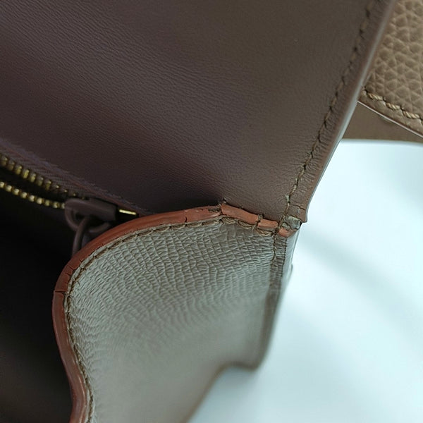 Authenticated pre-owned  30 Montaigne Calfskin Beige - Crossbody Bag at Looply