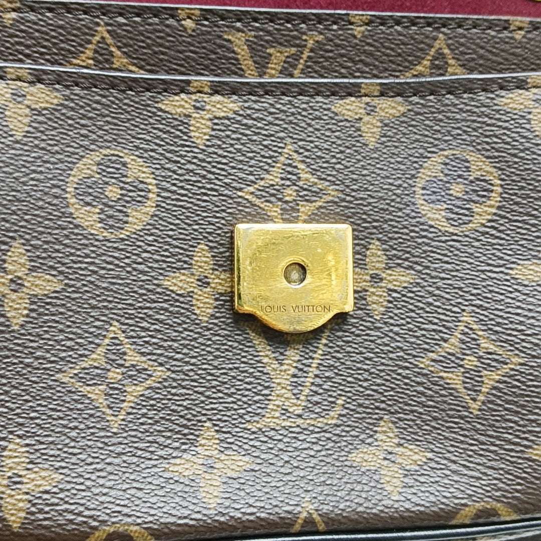 PASSY Monogram Coated Canvas Brown
