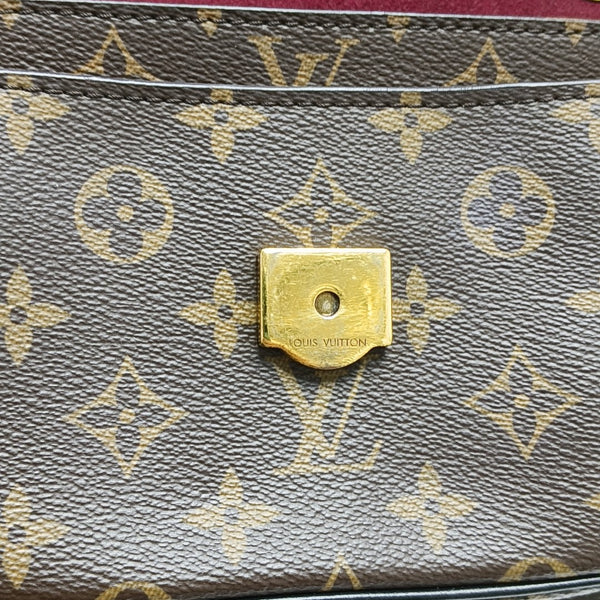 PASSY Monogram Coated Canvas Brown