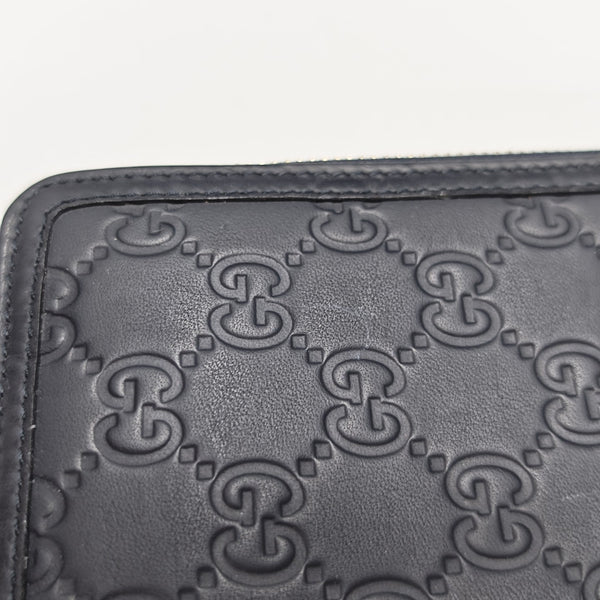 Monogram Calfskin Wallet Blue