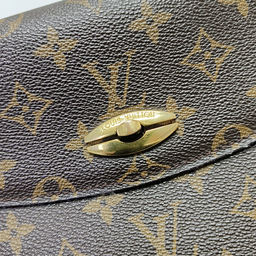 MALESHERBES Monogram Coated Canvas Brown