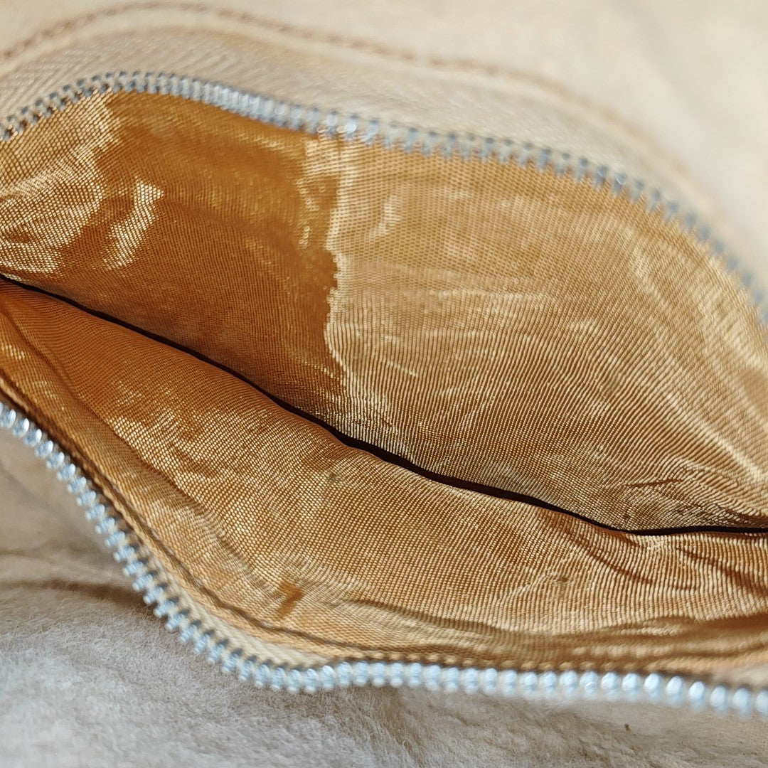 Monogram Coated Canvas Shoulder Bag Brown