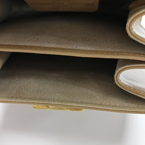 Kelly Small Calfskin Beige