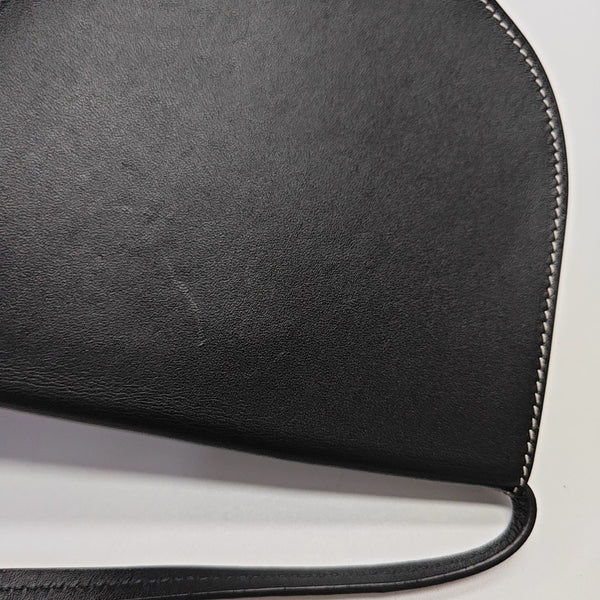 Heel Small Calfskin Black