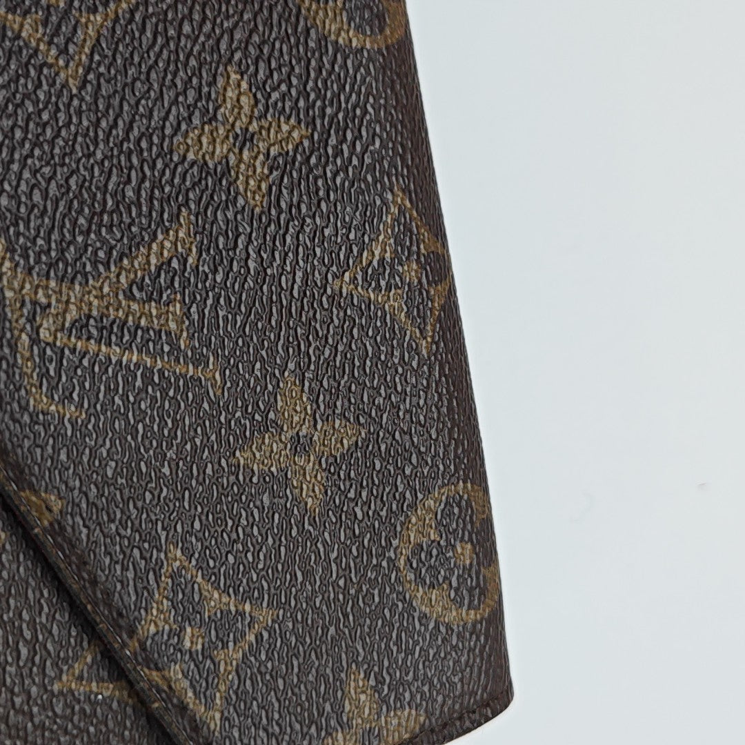FÉLICIE Monogram Coated Canvas Brown