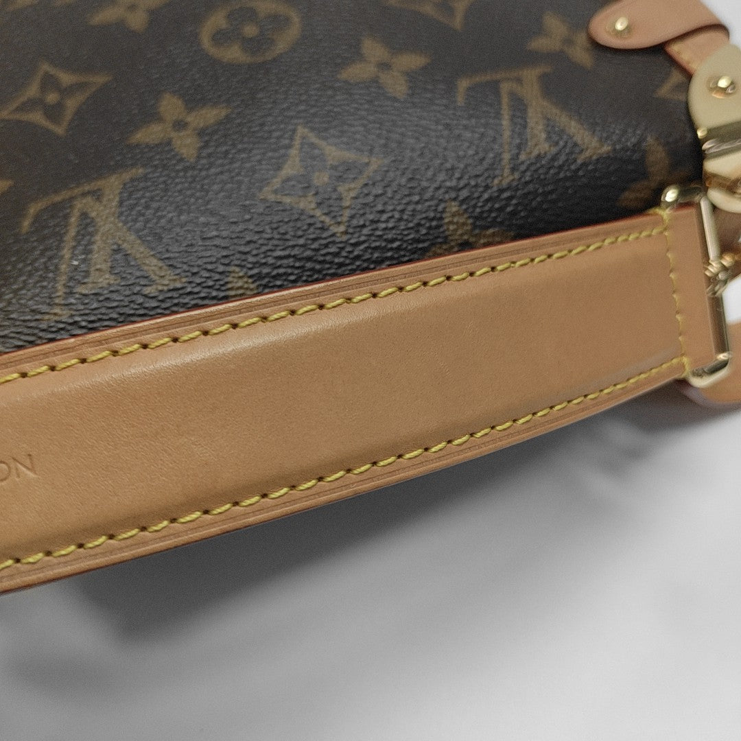 SIDE TRUNK PM Monogram Coated Canvas Brown