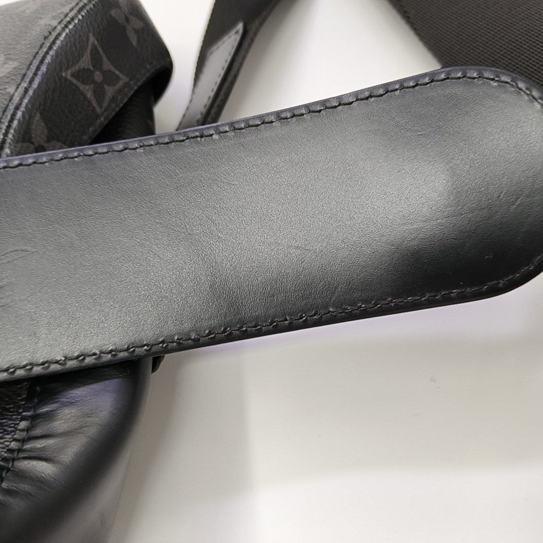 VOYAGER PM Monogram Coated Canvas Black