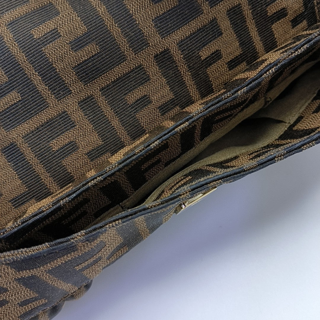 Canvas Shoulder Bag Brown