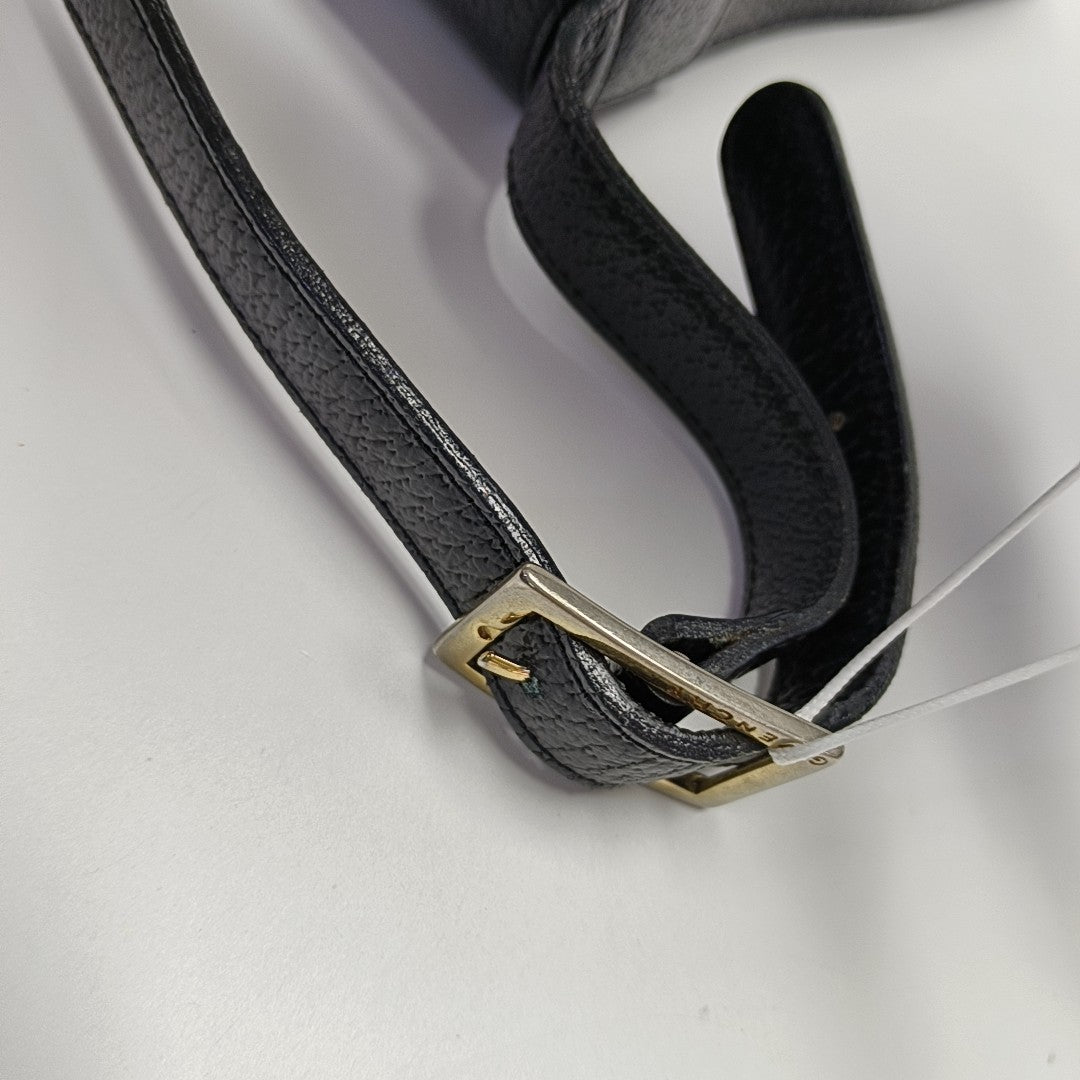 Nylon Shoulder Bag Black