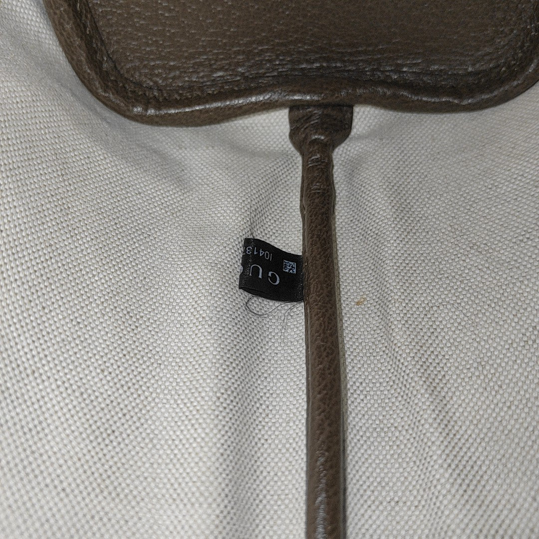 Ophidia Medium Monogram Coated Canvas Beige