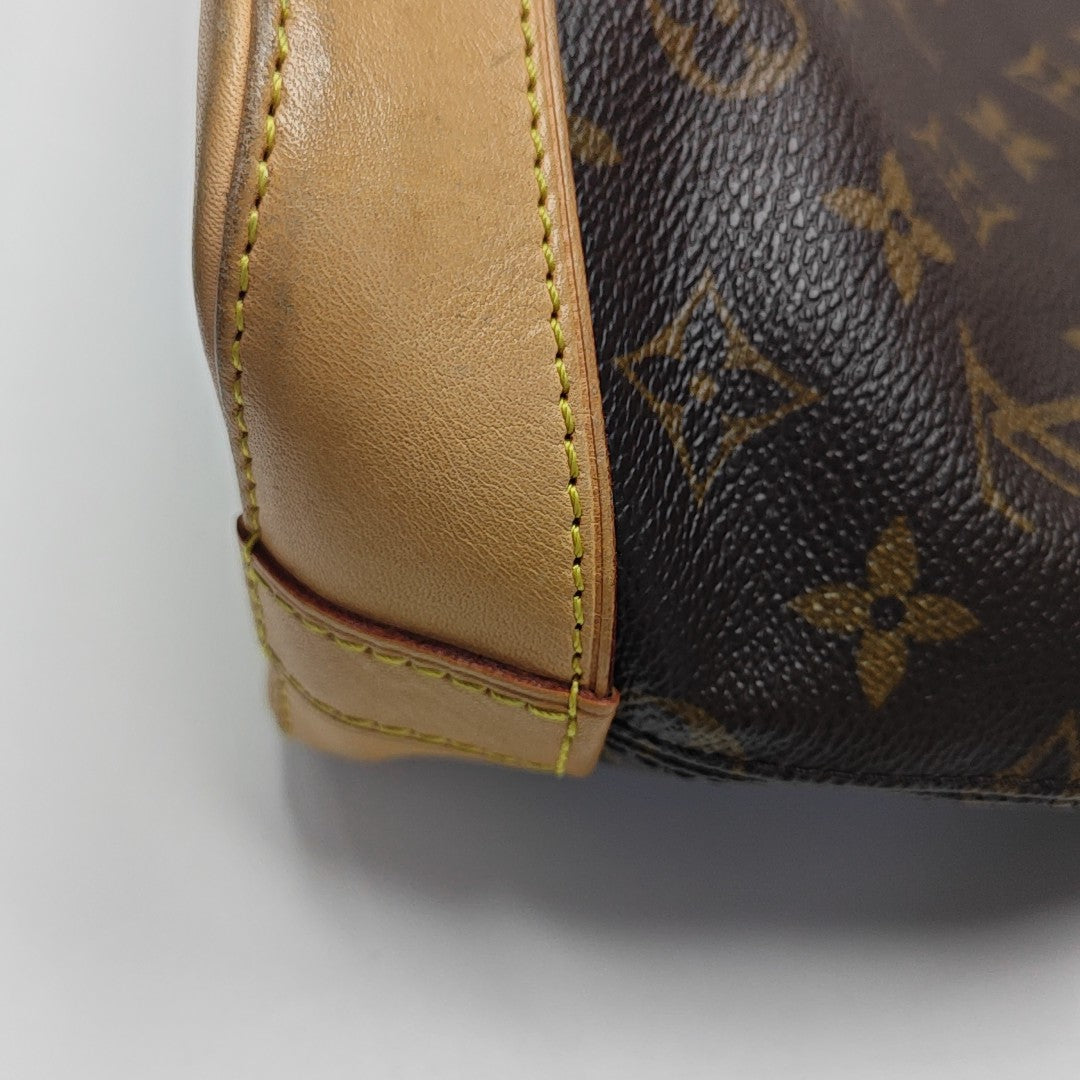 LOCKIT PM Monogram Coated Canvas Brown