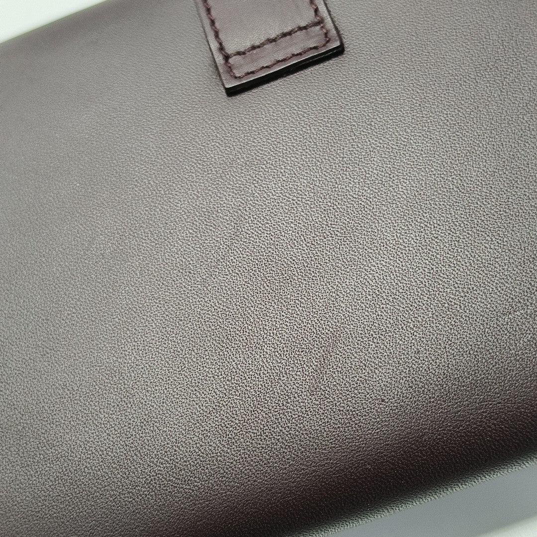 CHYC Y LIGNE Calfskin Red Wallet
