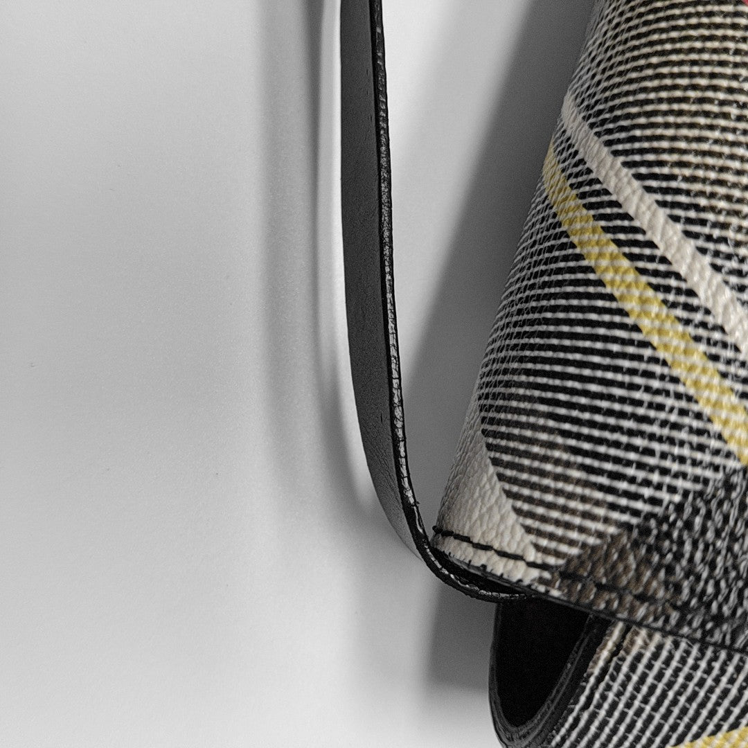 Calfskin Shoulder Bag Multicolor