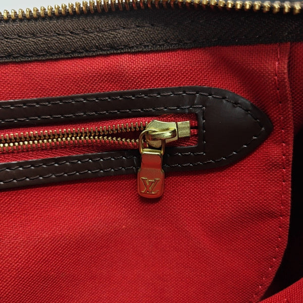 SPEEDY 25 Damier Ebene Coated Canvas Brown
