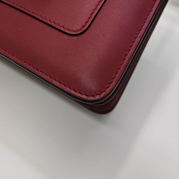 SERPENTI FOREVER Small Quilted Calfskin Red