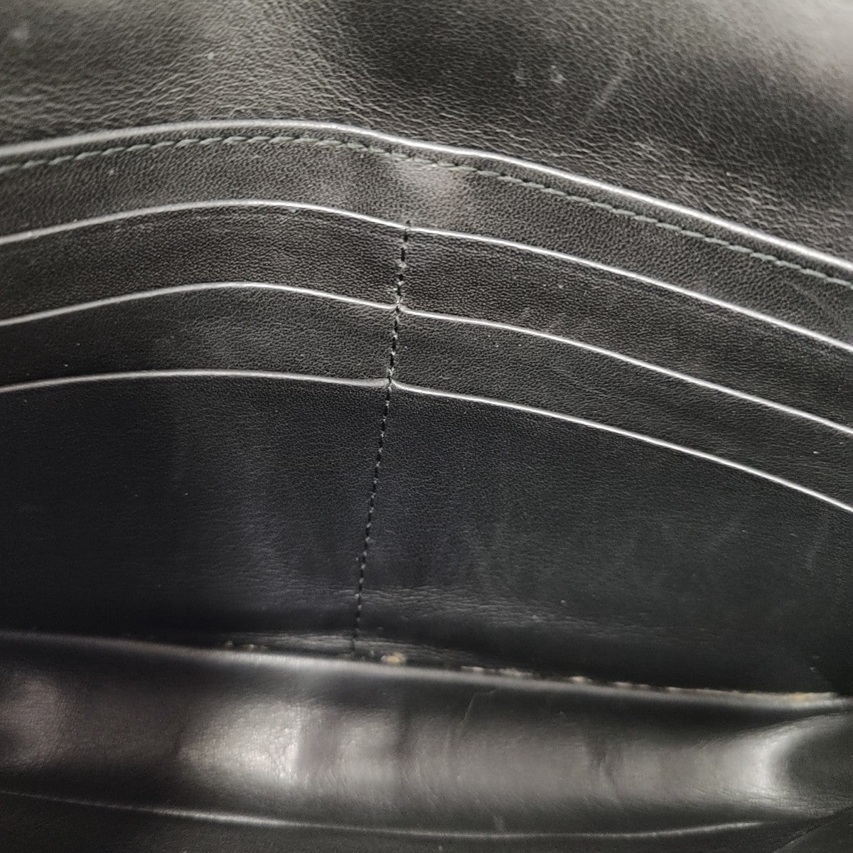 Miss Dior Cannage Patent Leather Black