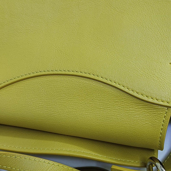 Kiss Small Calfskin Yellow