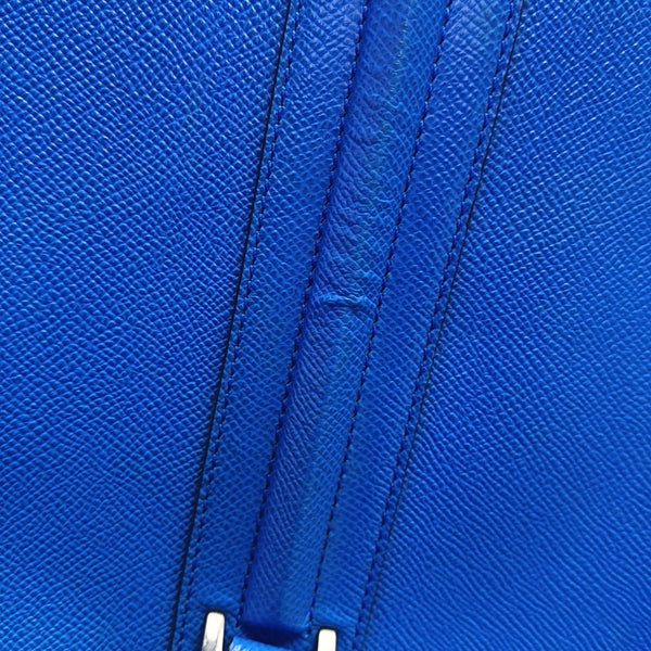 Calfskin Shoulder Bag Blue