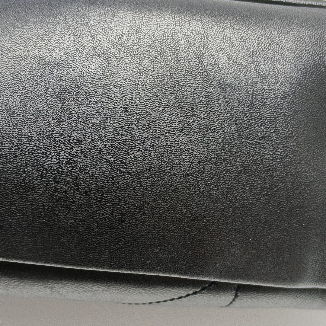 JAMIE Small Quilted Lambskin Black