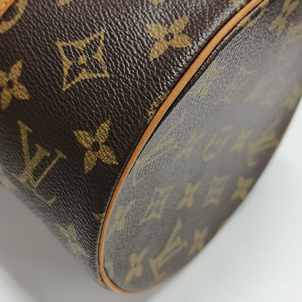 PAPILLON 30 Monogram Coated Canvas Brown