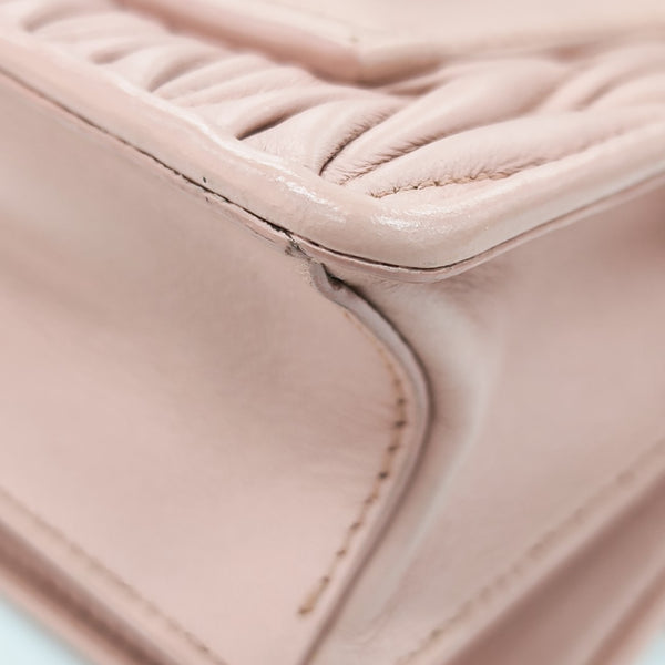 My Miu Quilted Lambskin Pink