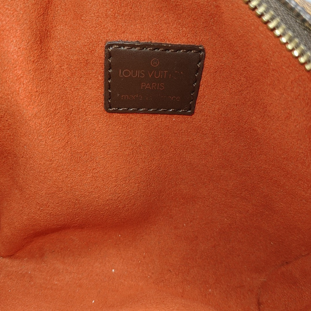 IPANEMA Damier Ebene Coated Canvas Brown